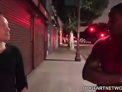 Busty Jasmine Jae loves the big chocolate stick