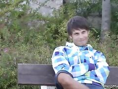 Stranger screws his young wife from behind