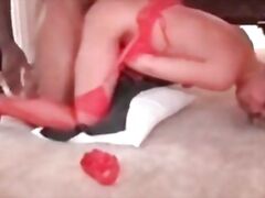 Cuckolds MILF wife sex starved Enjoys huge black cock Sissy